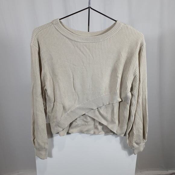 Lululemon Reversible Crossover Sweater Size 4 - Picture 2 of 4